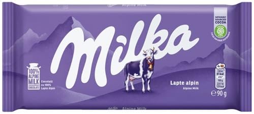Amazon.co.jp: ミルカ チョコレート アルペンミルク 90g : 食品・飲料